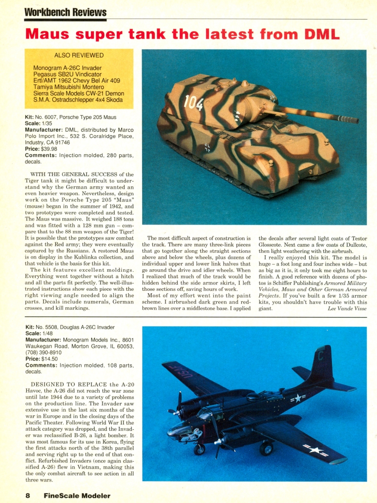 FineScale Modeler 1994-03 (Vol12-03)